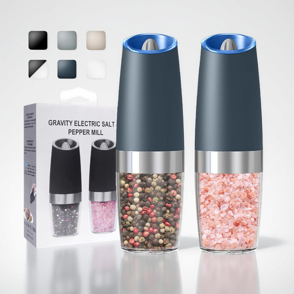 Automatic Salt Pepper Mill Electric Grinder Set