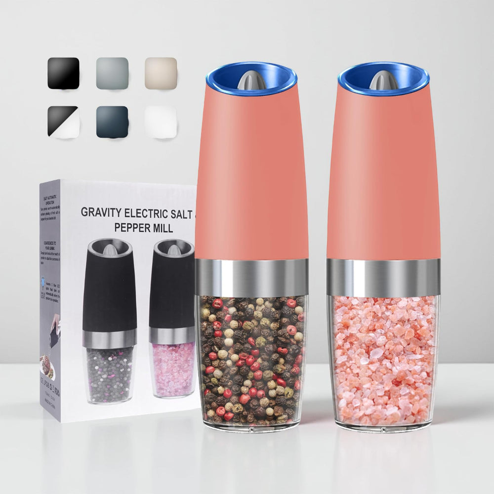 Automatic Salt Pepper Mill Electric Grinder Set