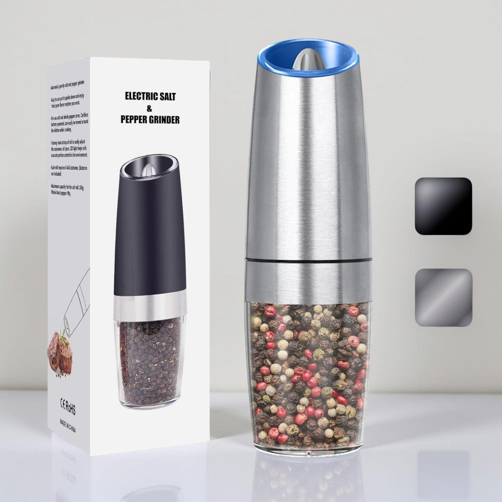 Automatic Salt Pepper Mill Electric Grinder Set