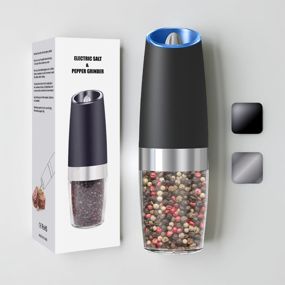 Automatic Salt Pepper Mill Electric Grinder Set