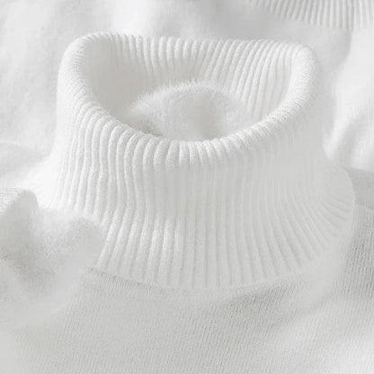 Savoni Men’s Wool Turtleneck – Classic Knit Sweater 3