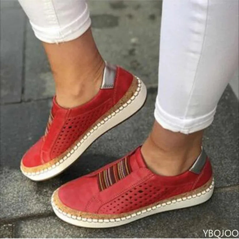 Comfortable Ballet Flat Women's Slip On Shoes