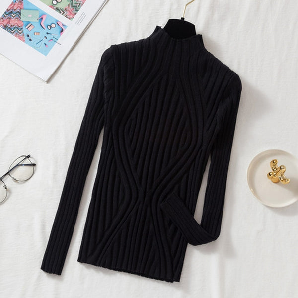 Classic Winter Knit Sweater for Women