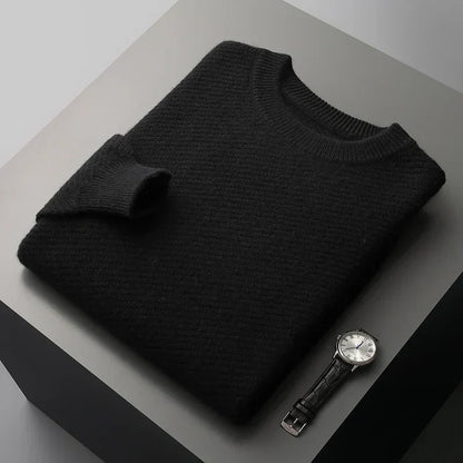 Classic Fit Men's Crew Neck Jumper