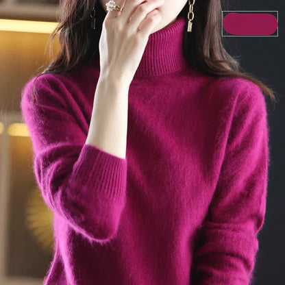 Luxurious Soft Cashmere Crew Neck Sweater