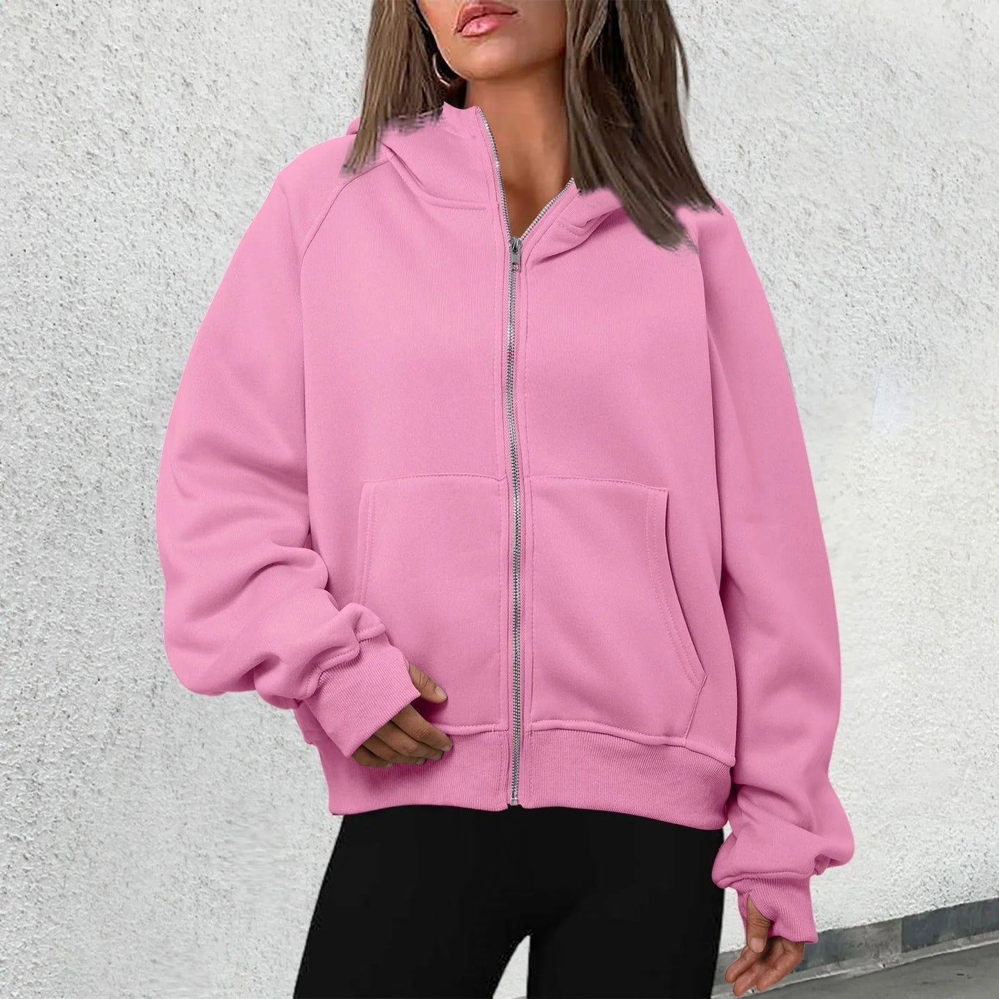 Cozy Winter Hooded Sweatshirt for Women