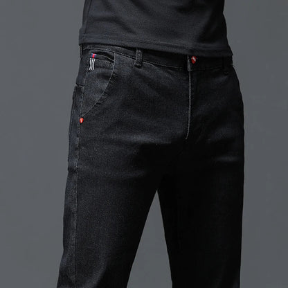 Men's Slim Fit Dark Wash Jeans