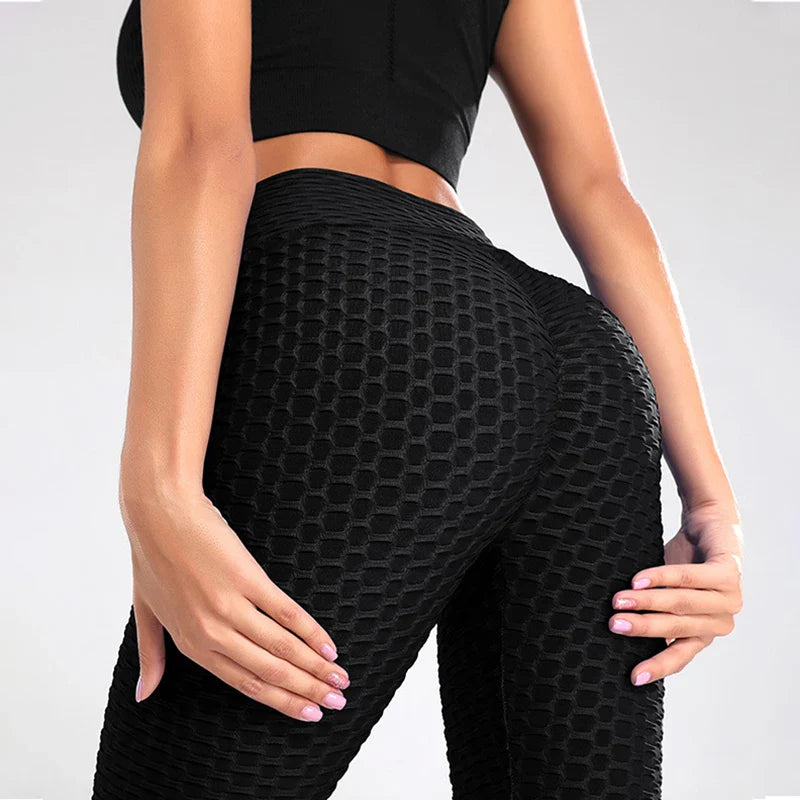 Comfortable High Waist Women's Yoga Leggings - VogeLuxe