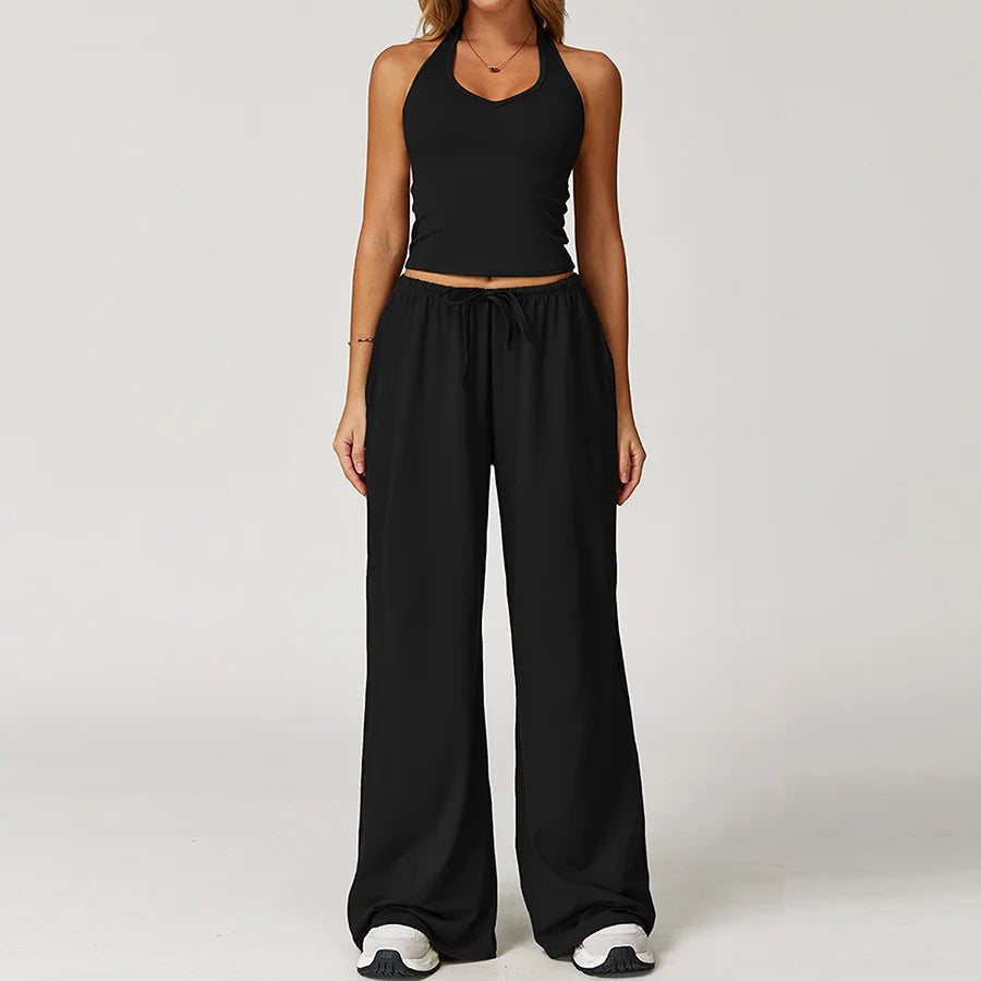 Ladies Bright Fitness Outfit