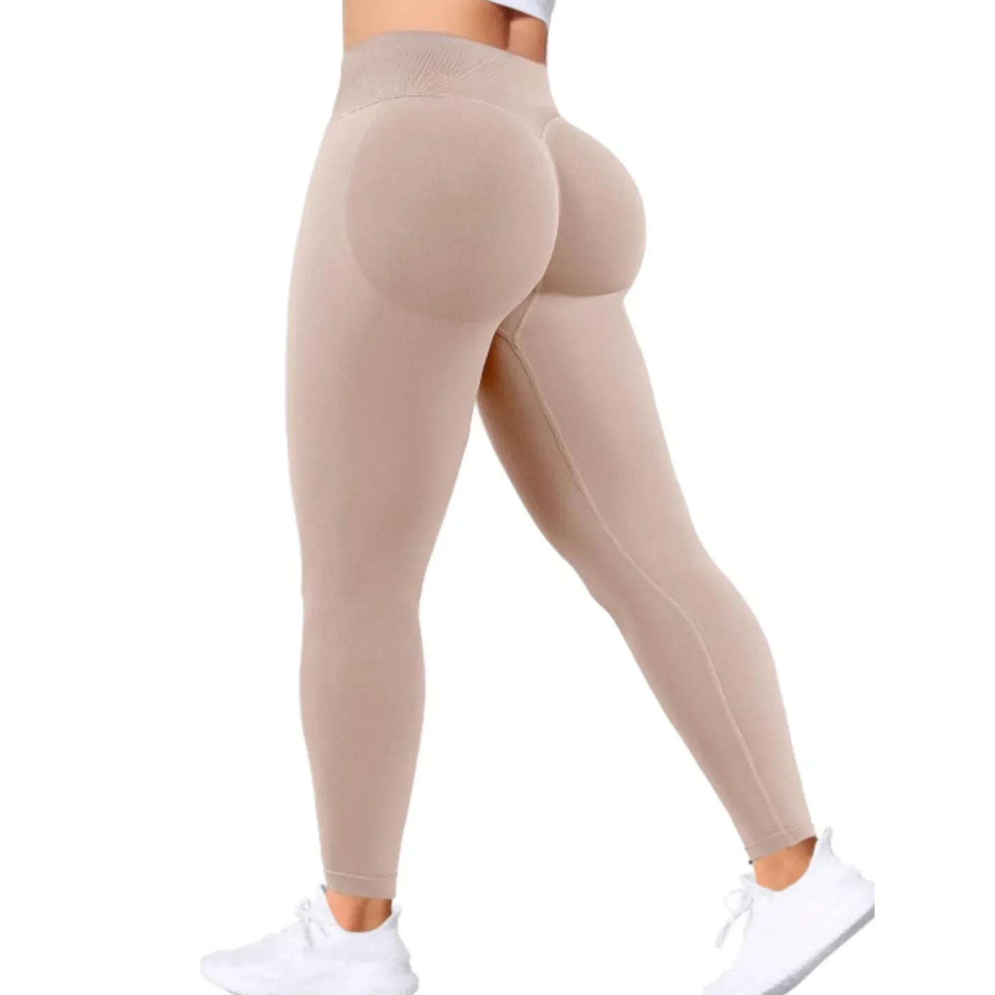 Comfortable High-Waist Yoga Pants – Quick Dry Athletic Fit