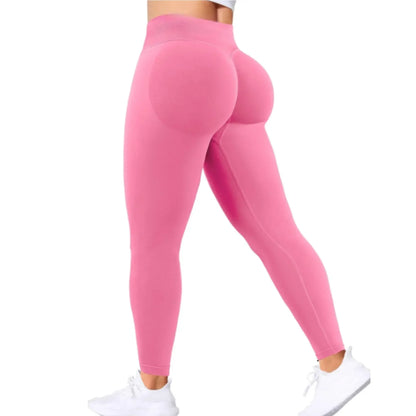 Comfortable High-Waist Yoga Pants – Quick Dry Athletic Fit