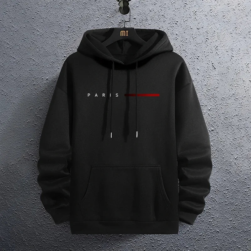 Men's Classic Cozy Hooded Sweatshirt - BritishElegance