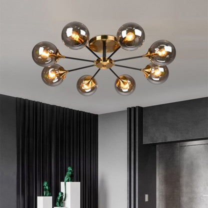 Green Glass Pendant Light Fixture