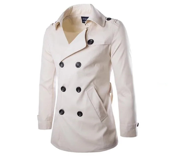 Classic Men's Double Button Blazer