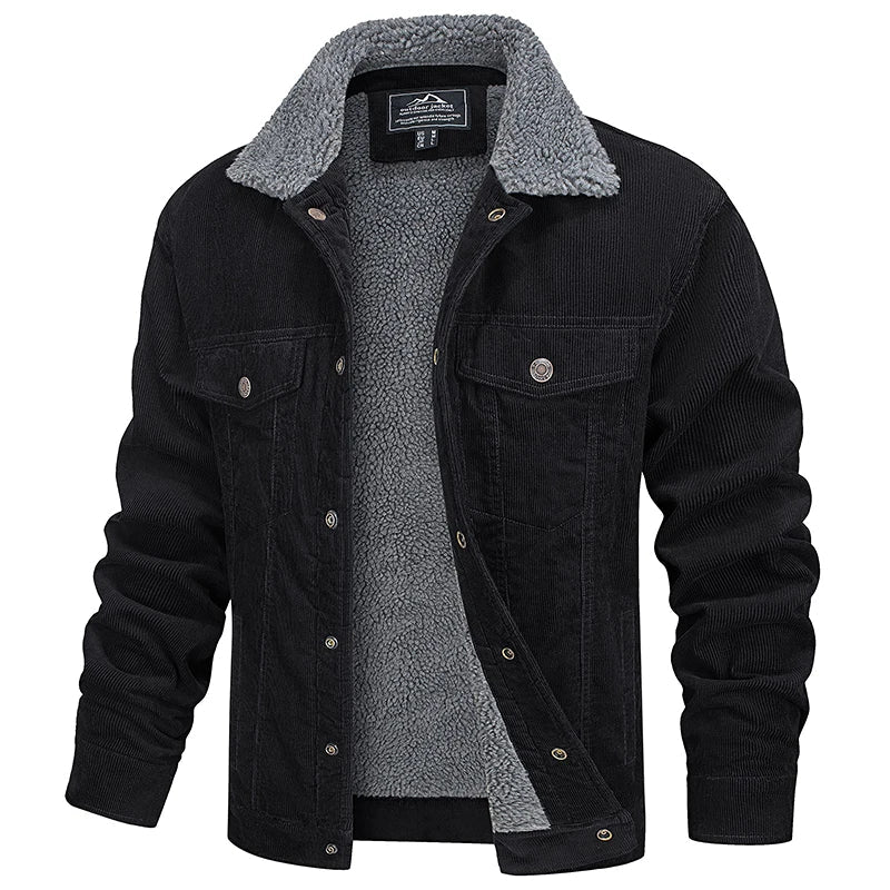 Rugged Mens Cotton Cord Jacket