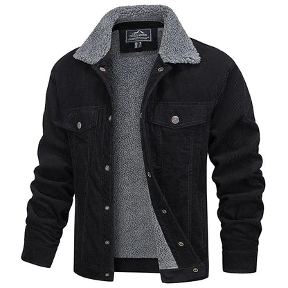 Rugged Mens Cotton Cord Jacket