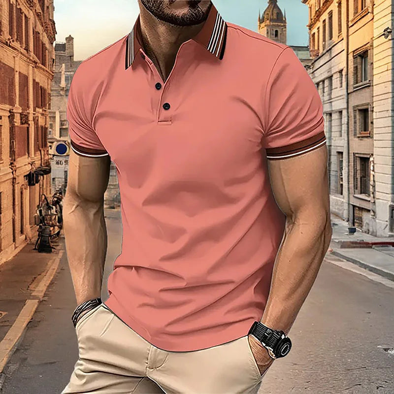Cool Mens Short Sleeve Polo Shirt
