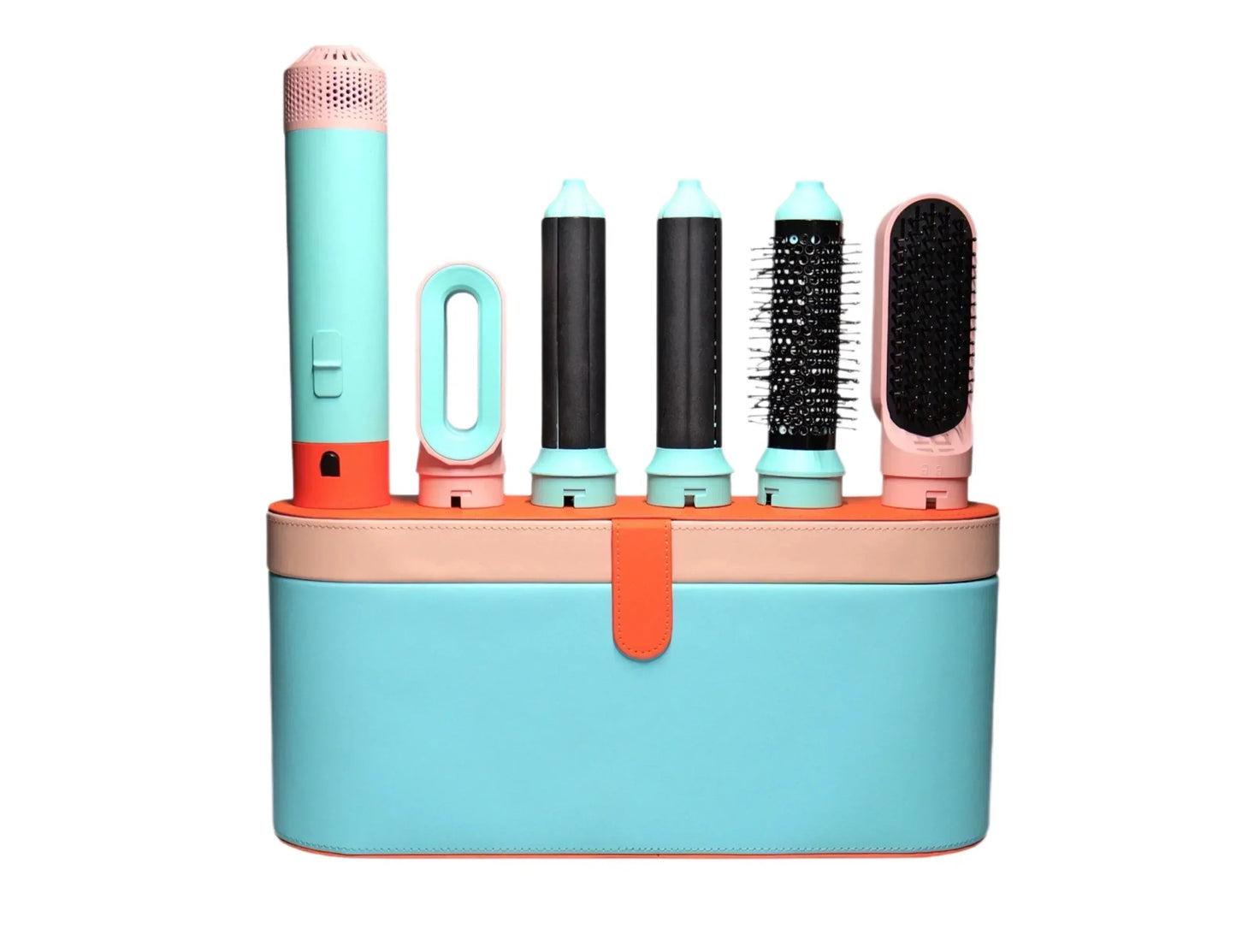 Pro 5-in-1 Hair Dryer Curler Straightener Styling Tool