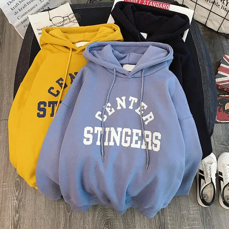 Soft Women's Fleece Hooded Sweatshirt - VogeLuxe