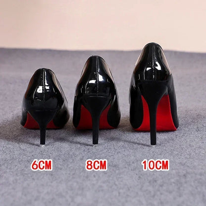 Luxury Red Stiletto Heels for Women - VogeLuxe