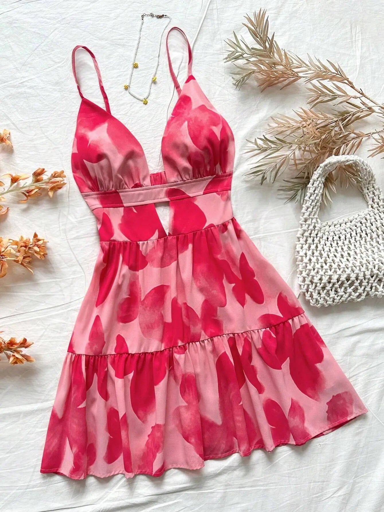 Sleeveless Animal Print Summer Mini Dress - VogeLuxe