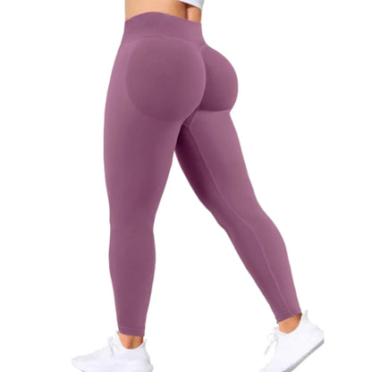 Comfortable High-Waist Yoga Pants – Quick Dry Athletic Fit