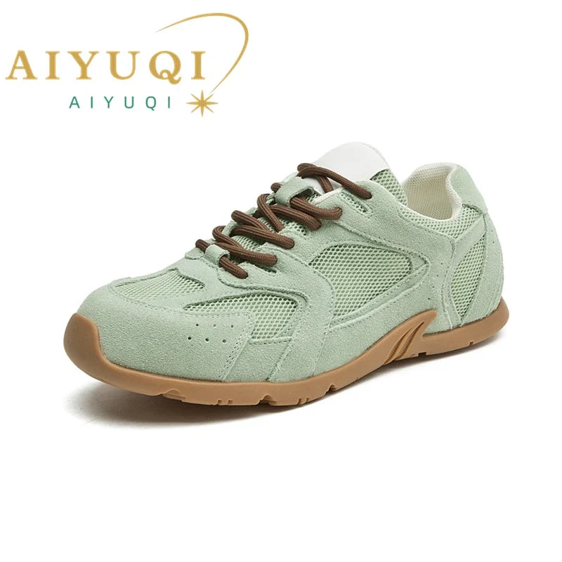 Classic Leather Low Top Sneakers for Women