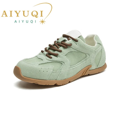 Classic Leather Low Top Sneakers for Women