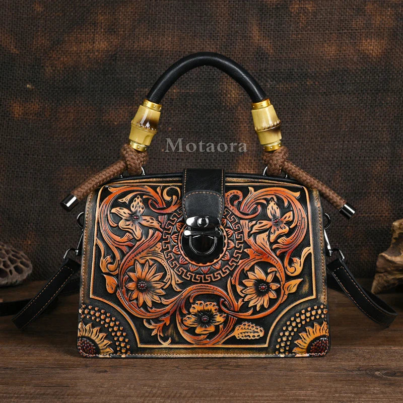 Classic Faux Leather Crossbody Bag for Women