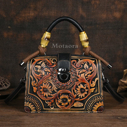 Classic Faux Leather Crossbody Bag for Women