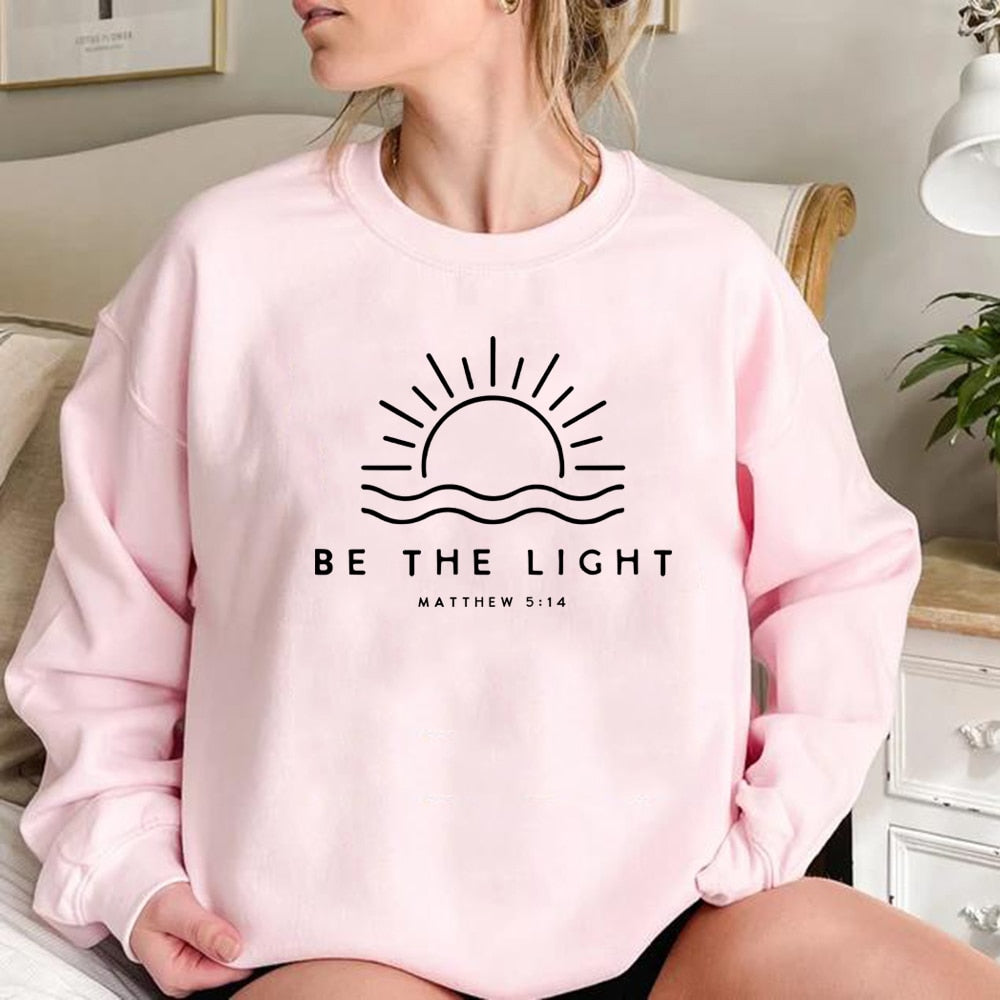 Cozy Graphic Crew Neck Sweater For Women