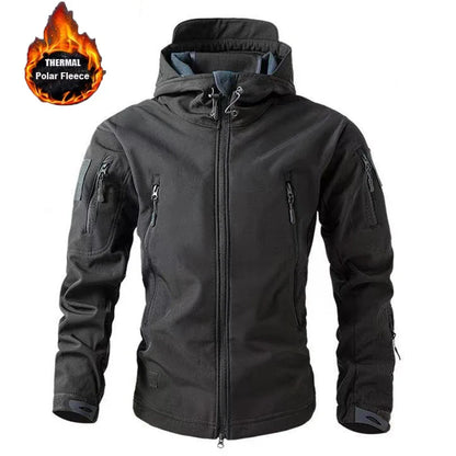 Breathable Warm Men's Fleece Jacket Waterproof