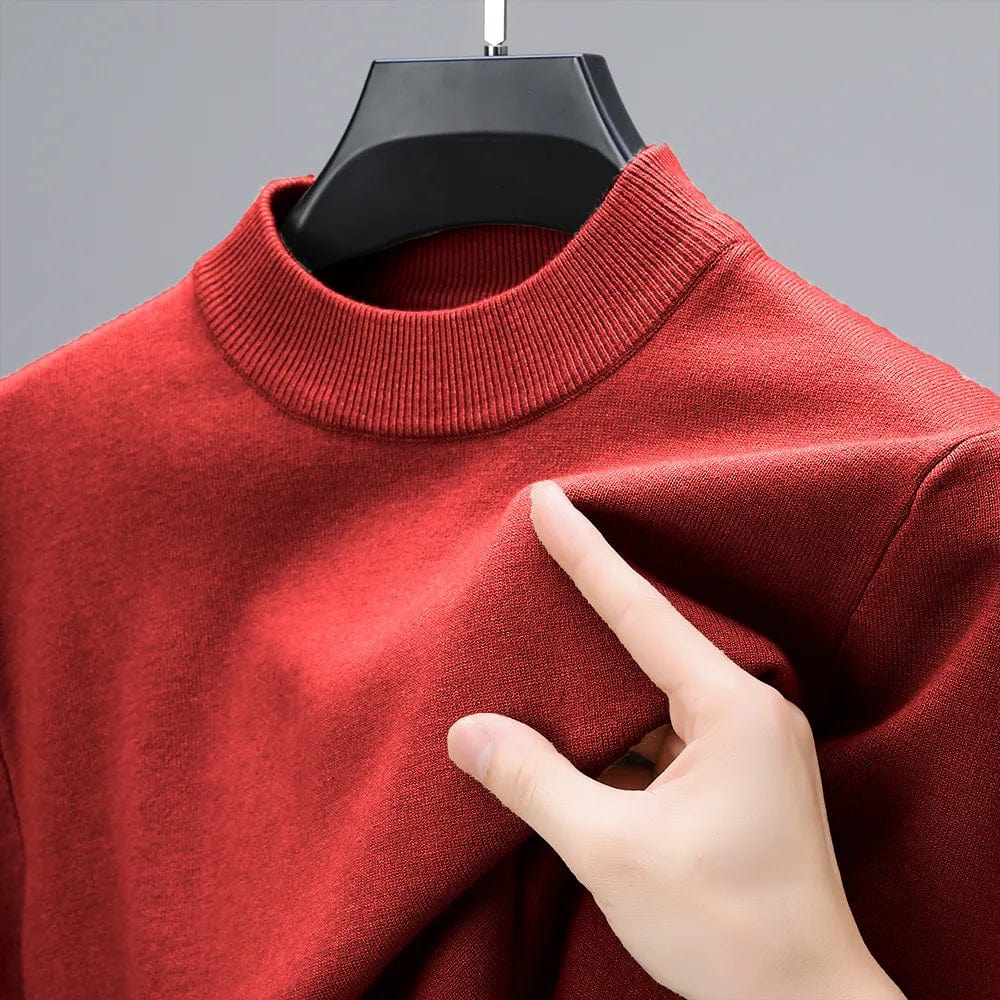 Classic Mens Plain Cashmere Sweater
