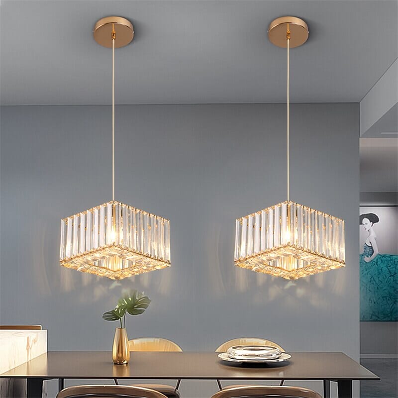 Sparkling Crystal Drop Pendants - VogeLuxe