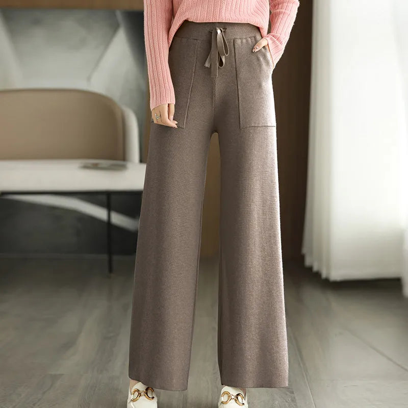 Comfy Wool Jogger Pants