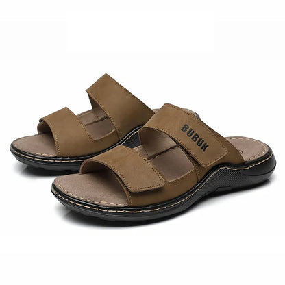 Real Leather Anti-Slip Outdoor Slides