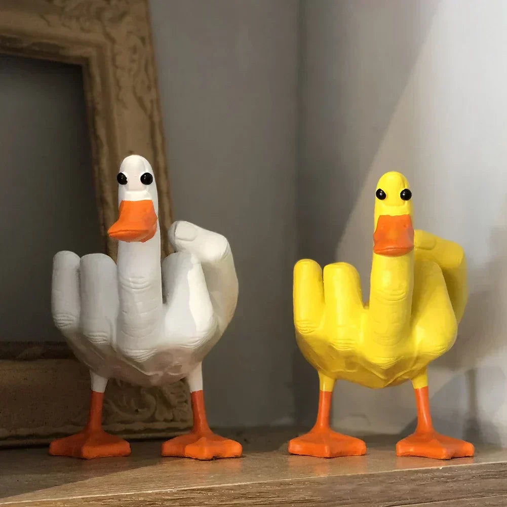 Fun Quacking Duck Figurine - VogeLuxe
