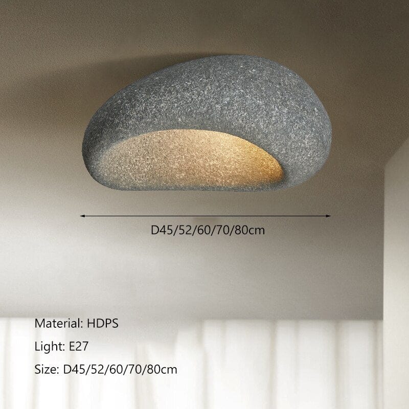 Rustic Japanese Style Ceiling Lamp