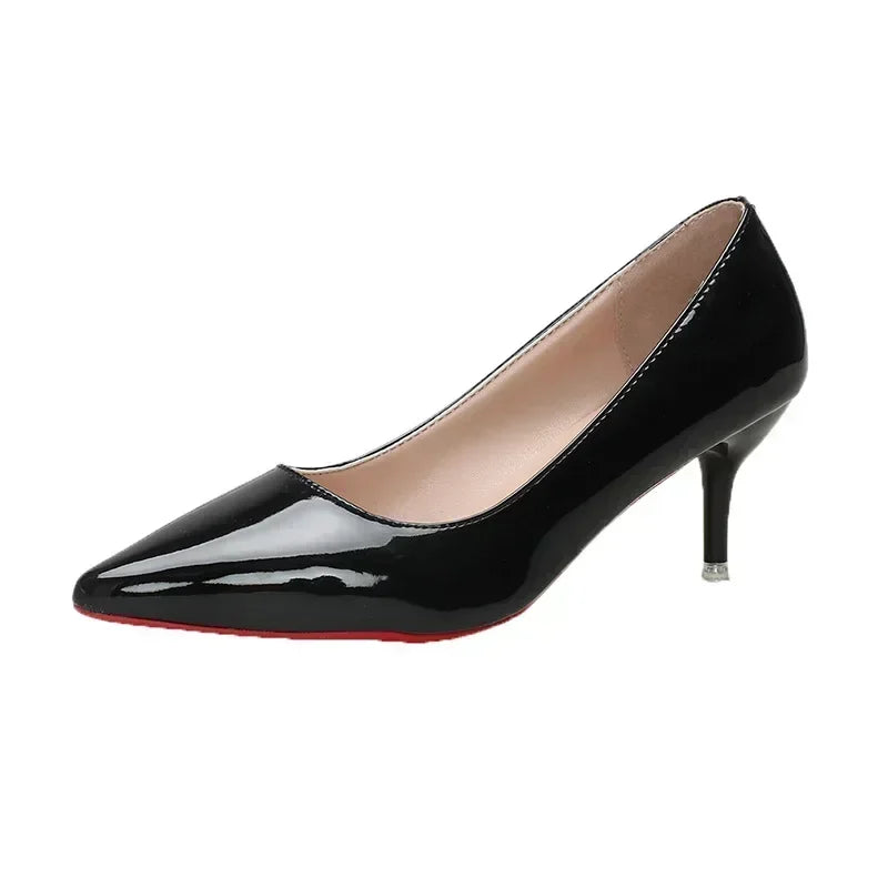Luxury High Heel Red Shoes for Women