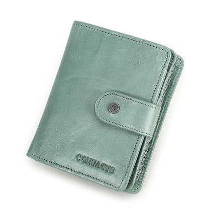 Real Leather Blocking Wallet