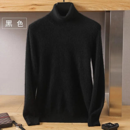 Luxury Soft Men's Cashmere Crew Neck Sweater