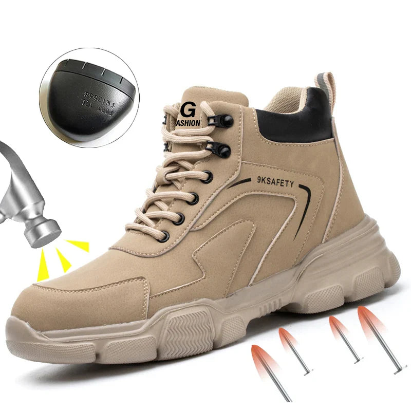 Tough Waterproof Safety Work Boots UK - VogeLuxe