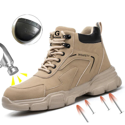 Durable Waterproof Safety Work Boots UK - BritishElegance