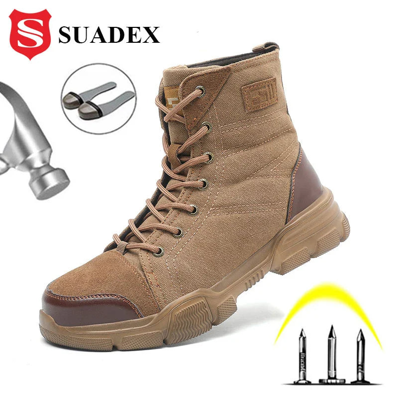 Durable Safety Work Boots - VogeLuxe