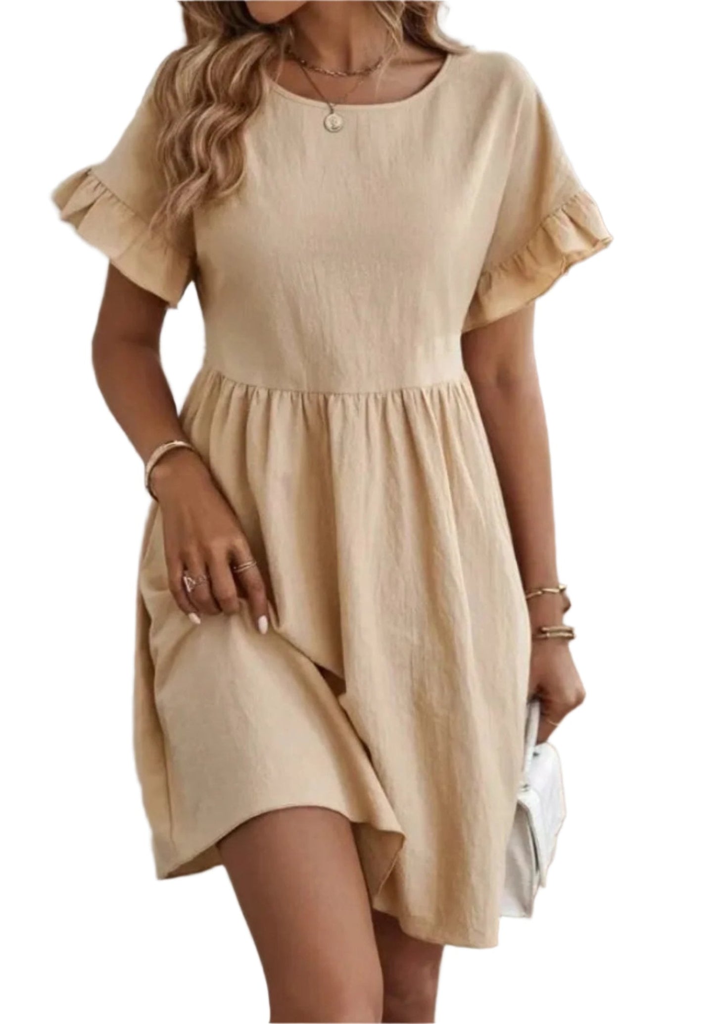Juniper Short Sundress - Lightweight Summer Dress - VogeLuxe