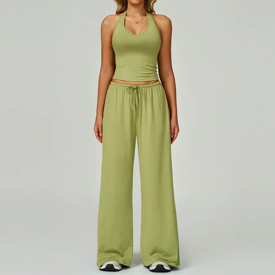 Ladies Bright Fitness Outfit