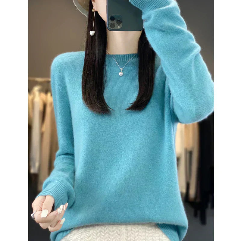 Premium Merino Wool Women's Sweater Soft and Cozy