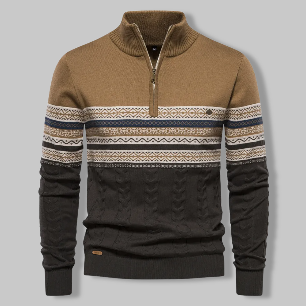 Warm Men's Classic Knit Sweater