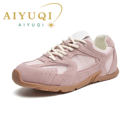 Classic Leather Low Top Sneakers for Women