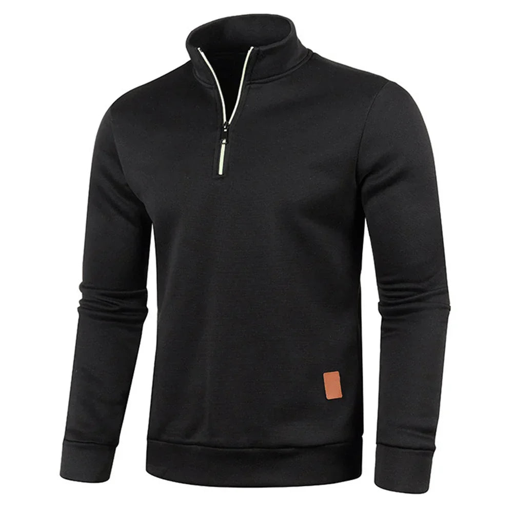 Men's Athletic Fleece Pullover for Cold Weather